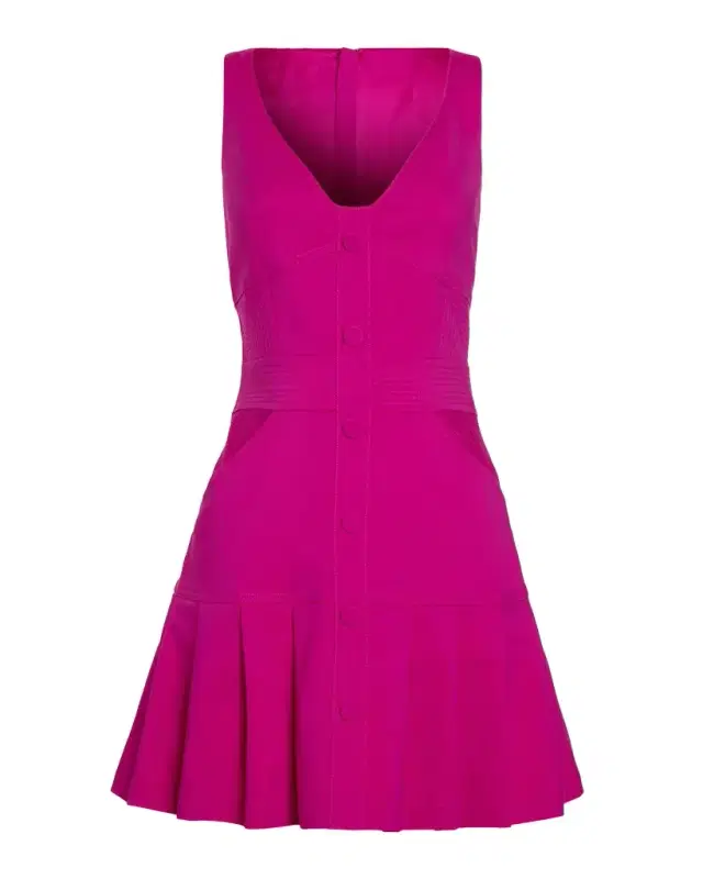 Olana Stretch Cotton Mini Dress