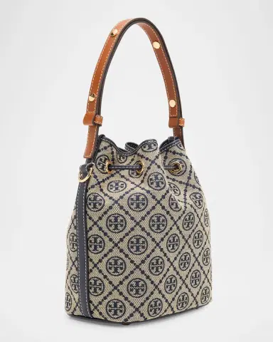 Tory Burch T Monogram Jacquard Bucket Bag | Thumbnail 3
