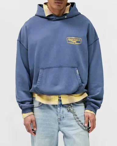 Represent Men's Nothing Faster Oversized Cotton Hoodie | Thumbnail 4