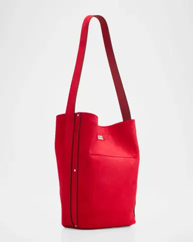 Tory Burch Slim Suede Bucket Bag | Thumbnail 3 Tory Burch Slim Suede Bucket Bag | Thumbnail 3