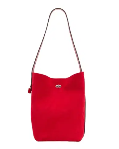 Tory Burch Slim Suede Bucket Bag | Thumbnail 1 Tory Burch Slim Suede Bucket Bag | Thumbnail 1