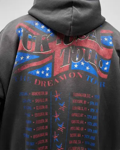 Represent Men's Dream On Tour Cotton Hoodie | Thumbnail 7 Represent Men's Dream On Tour Cotton Hoodie | Thumbnail 7