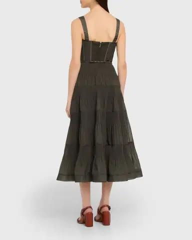 Zimmermann Alchemy Button Mini Dress | Thumbnail 3