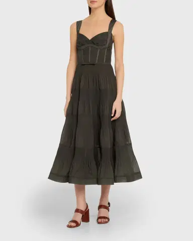 Zimmermann Alchemy Button Mini Dress | Thumbnail 4