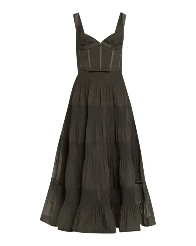 Alchemy Button Mini Dress