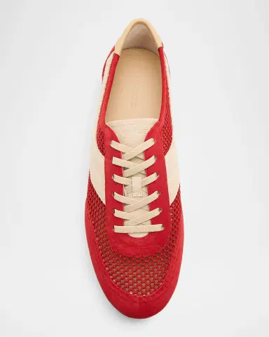 Vince La Runner Suede Netting Sneakers | Thumbnail 6 Vince La Runner Suede Netting Sneakers | Thumbnail 6