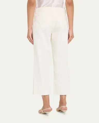 L'Agence Wanda High-Rise Cropped Wide Jeans | Thumbnail 3