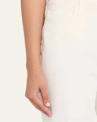 L'Agence Wanda High-Rise Cropped Wide Jeans | Thumbnail 5