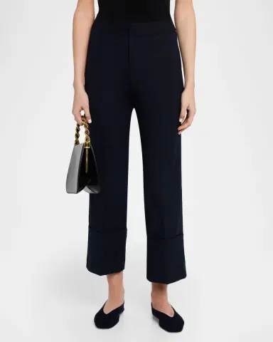 SMYTHE Cuffed Flood Pants | Thumbnail 4 SMYTHE Cuffed Flood Pants | Thumbnail 4