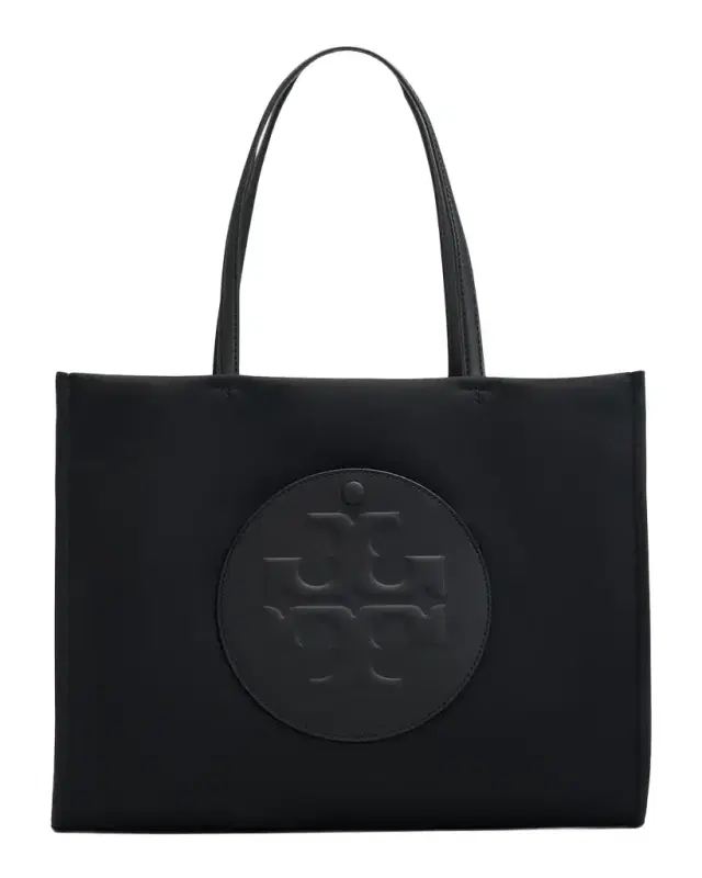 Tory Burch Ella Small Logo Patch Nylon Tote Bag