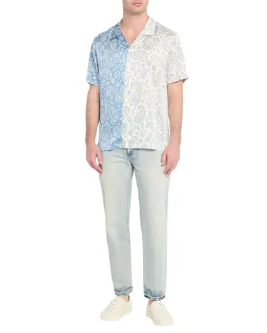 Monfrère Men's Bond Viscose Button-Down Shirt | Thumbnail 1 Monfrère Men's Bond Viscose Button-Down Shirt | Thumbnail 1