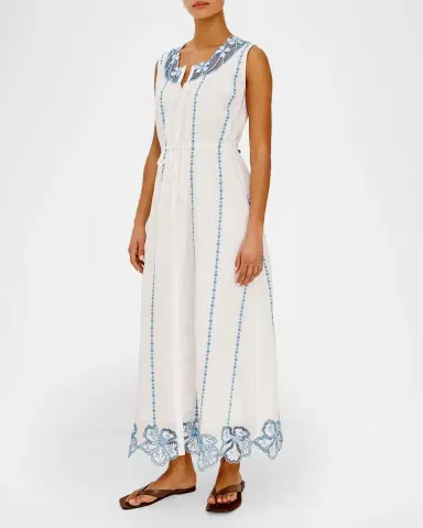 Rails Lorina Cotton Sleeveless Maxi Dress | Thumbnail 5 Rails Lorina Cotton Sleeveless Maxi Dress | Thumbnail 5