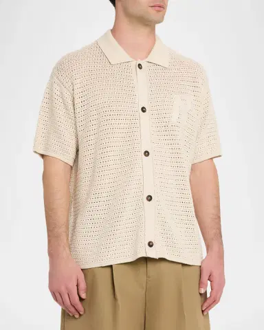 Represent Men's Pico Knit Shirt | Thumbnail 4 Represent Men's Pico Knit Shirt | Thumbnail 4
