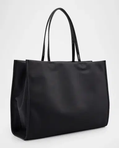 Tory Burch Ella Logo Patch Patent Tote Bag | Thumbnail 3