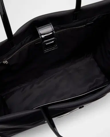 Tory Burch Ella Logo Patch Patent Tote Bag | Thumbnail 4