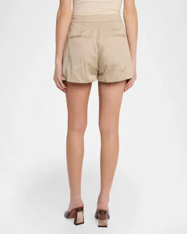 Generation Love Oria Cotton Sateen Bubble Shorts | Thumbnail 3 Generation Love Oria Cotton Sateen Bubble Shorts | Thumbnail 3