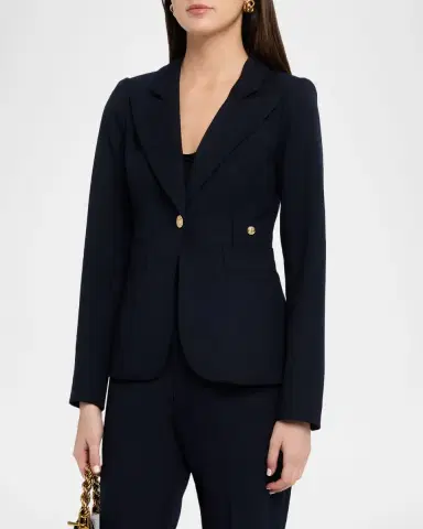 SMYTHE Full Back Duchess Blazer | Thumbnail 4