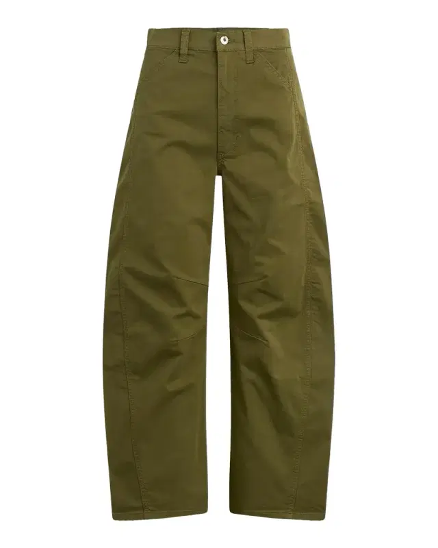The Bowie Barrel-Leg Pants