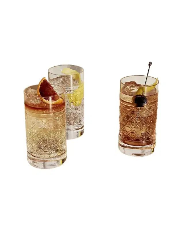 Waterford Crystal Opulence 12 oz. Crystal Highball Glasses, Set of 2