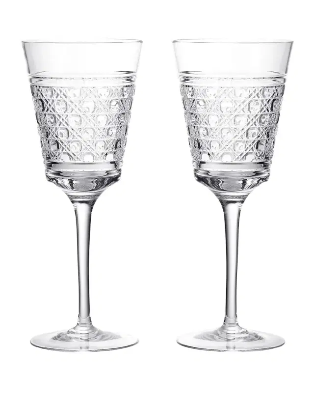 Waterford Crystal Opulence 13 oz. Crystal Red Wine Glasses, Set of 2