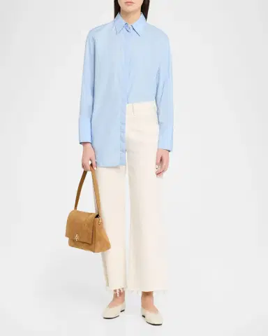 Tory Burch Soft Suede Shoulder Bag | Thumbnail 5 Tory Burch Soft Suede Shoulder Bag | Thumbnail 5