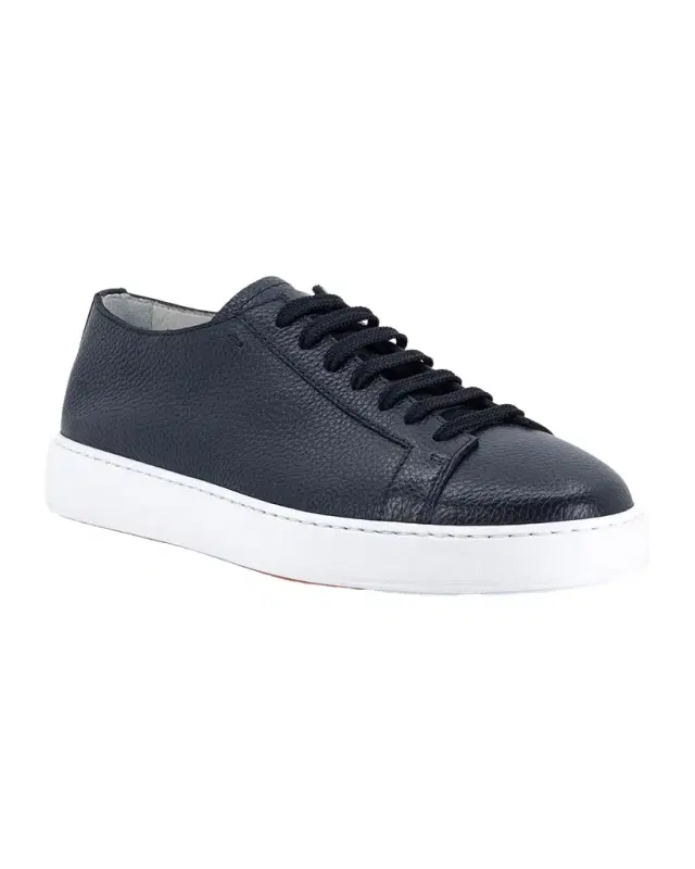Men 's Leather Low-Top Sneakers