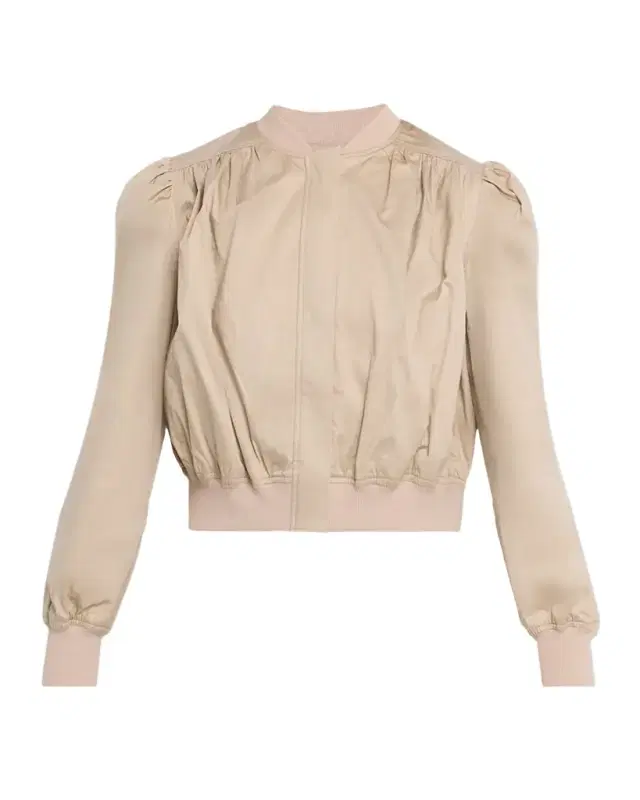 Sariah Cotton Sateen Bomber Jacket