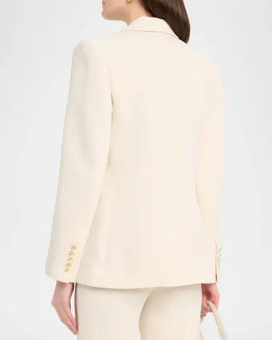 Kobi Halperin Rue Single-Button Crepe Jacket | Thumbnail 2