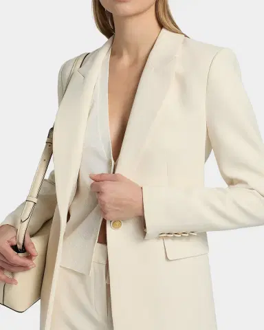 Kobi Halperin Rue Single-Button Crepe Jacket | Thumbnail 7