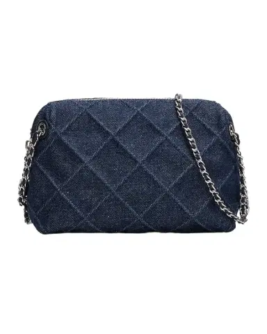 Tory Burch Fleming Quilted Denim Soft Crossbody Bag | Thumbnail 1 Tory Burch Fleming Quilted Denim Soft Crossbody Bag | Thumbnail 1