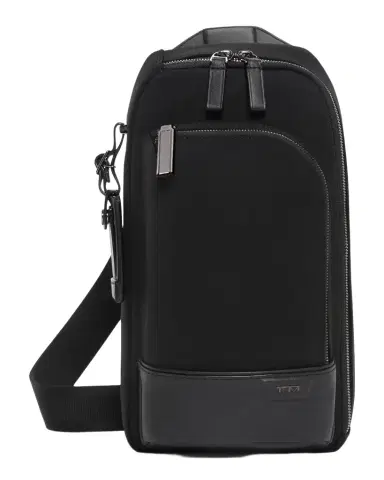 TUMI Harrison Gregory Leather Sling Bag | Thumbnail 1 TUMI Harrison Gregory Leather Sling Bag | Thumbnail 1