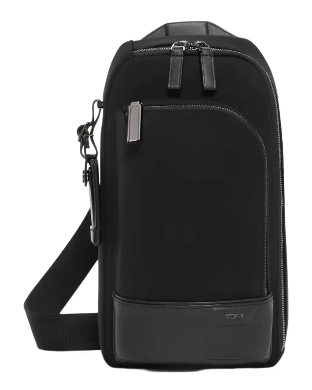 Tumi Harrison Gregory Leather Sling Bag