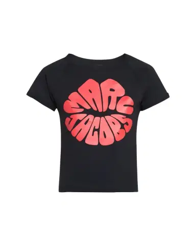 Marc Jacobs Marc Kiss Logo Shrunken T-Shirt | Thumbnail 1 Marc Jacobs Marc Kiss Logo Shrunken T-Shirt | Thumbnail 1