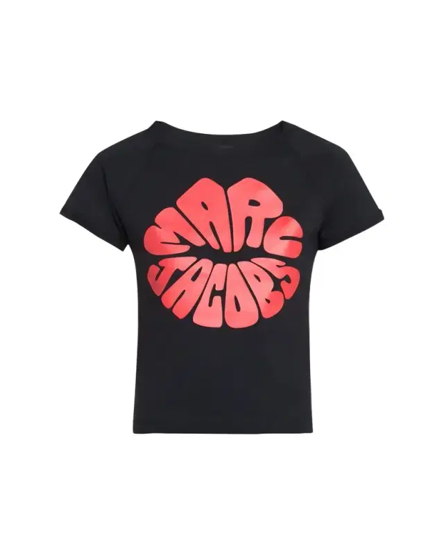 Marc Kiss Logo Shrunken T-Shirt