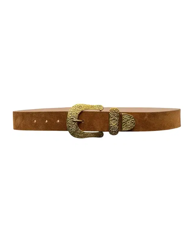 L 'Agence x Streets Ahead Otera Suede Belt