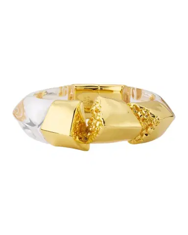 Alexis Bittar Lucite Brutalist Hinge Bracelet | Thumbnail 1 Alexis Bittar Lucite Brutalist Hinge Bracelet | Thumbnail 1