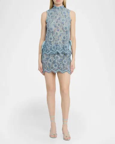 JBQ Adrienne Floral Lace Mini Skirt | Thumbnail 2 JBQ Adrienne Floral Lace Mini Skirt | Thumbnail 2