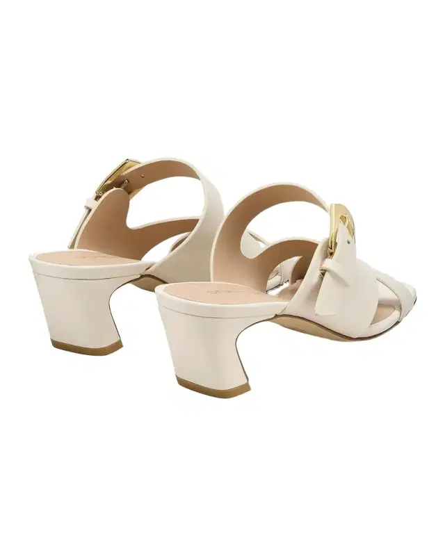 50mm Sai Leather Slide Sandals