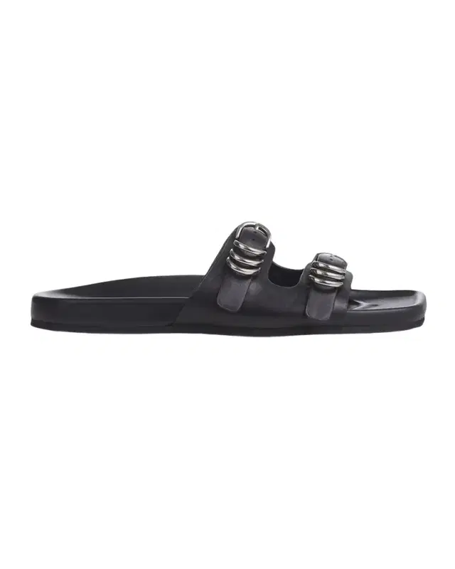 Rag & Bone Rue Leather Slide Sandals
