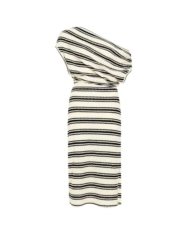 Ramy Brook Striped Chet Midi Dress