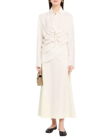 MM6 MAISON MARGIELA Long-Sleeve Drawstring Shirt | Thumbnail 1