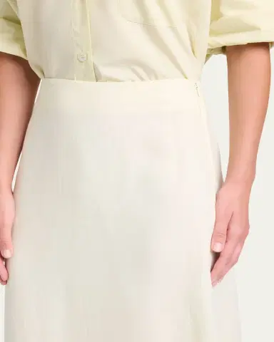 TWP The A-Line Linen Skirt | Thumbnail 9 TWP The A-Line Linen Skirt | Thumbnail 9