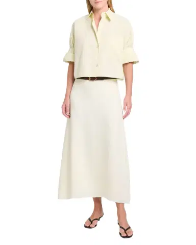 TWP The A-Line Linen Skirt | Thumbnail 1 TWP The A-Line Linen Skirt | Thumbnail 1