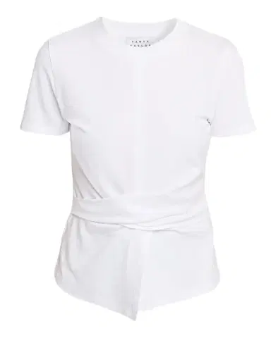 TANYA TAYLOR Kelsey Short-Sleeve Gathered Tee | Thumbnail 1