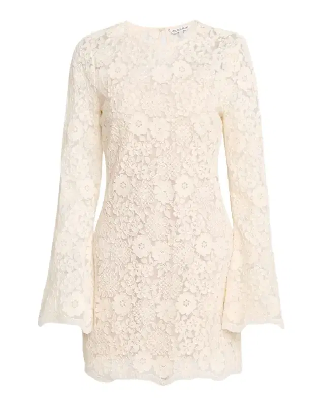 Teresia Floral Lace A-Line Minidress