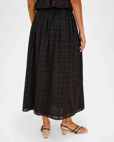 Rails Dax Cotton Eyelet Maxi Skirt | Thumbnail 3