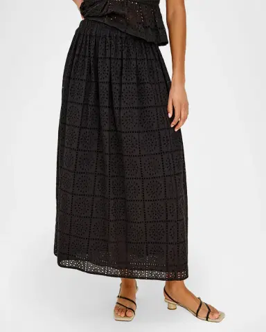 Rails Dax Cotton Eyelet Maxi Skirt | Thumbnail 6