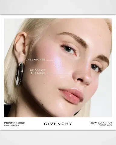 Givenchy Prisme Libre Strobing & Illuminating Highlighter Powder - Pearly | Thumbnail 3 Givenchy Prisme Libre Strobing & Illuminating Highlighter Powder - Pearly | Thumbnail 3
