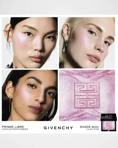 Givenchy Prisme Libre Strobing & Illuminating Highlighter Powder - Lilac Pink | Thumbnail 2 Givenchy Prisme Libre Strobing & Illuminating Highlighter Powder - Lilac Pink | Thumbnail 2
