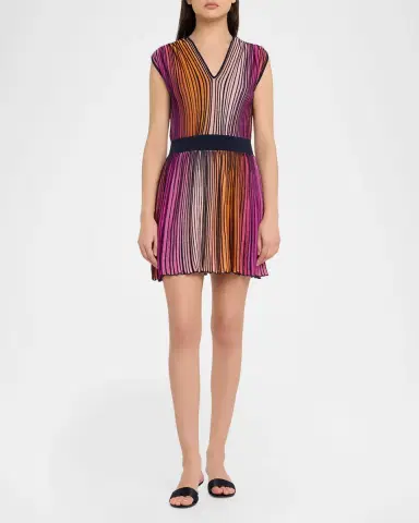 Ramy Brook Marisol Ombre Knit Mini Dress | Thumbnail 2